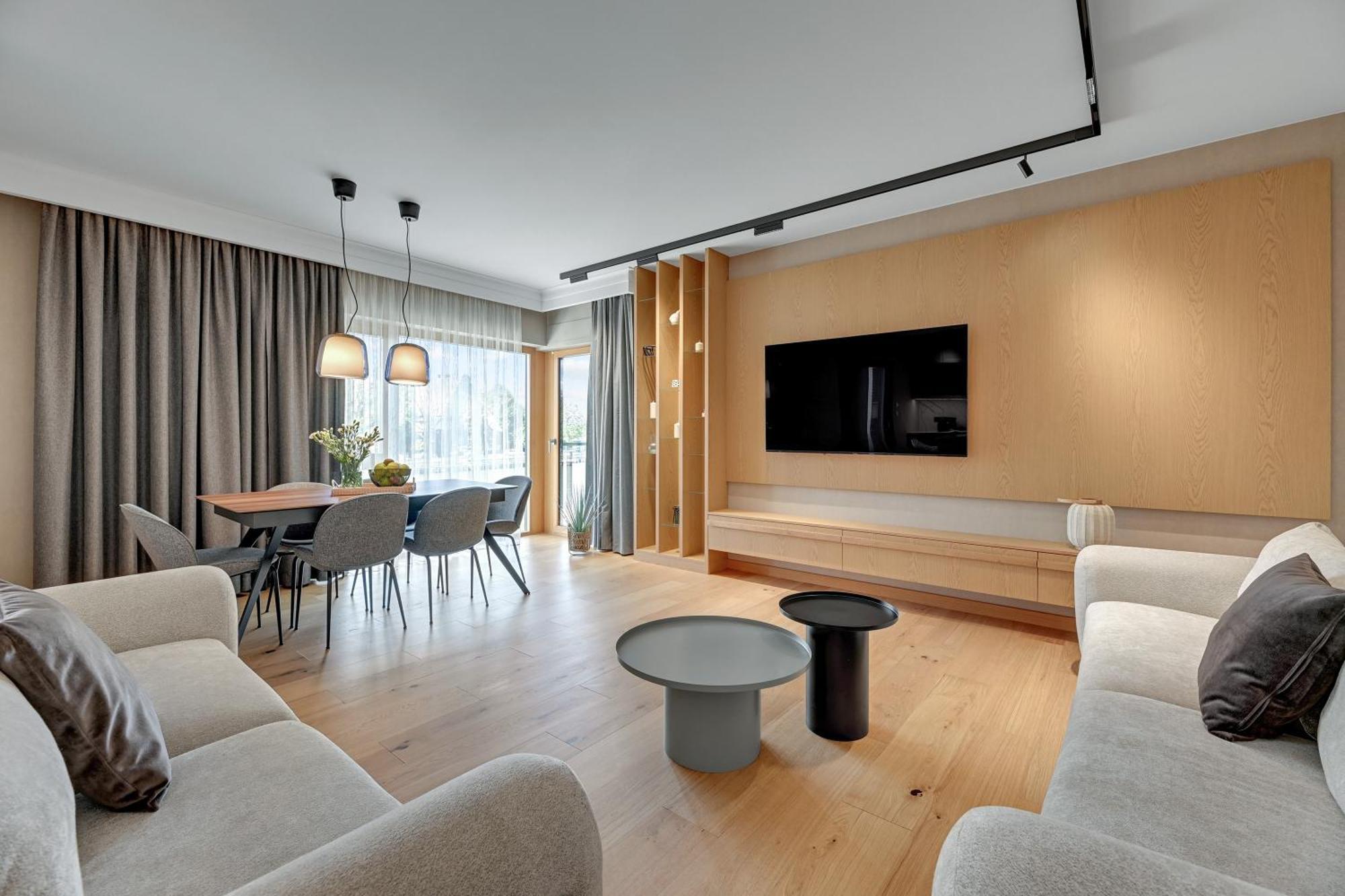 Nadmotlawie Estate Gym, Sauna & Parking By Downtown Apartments Gdansk Exterior photo