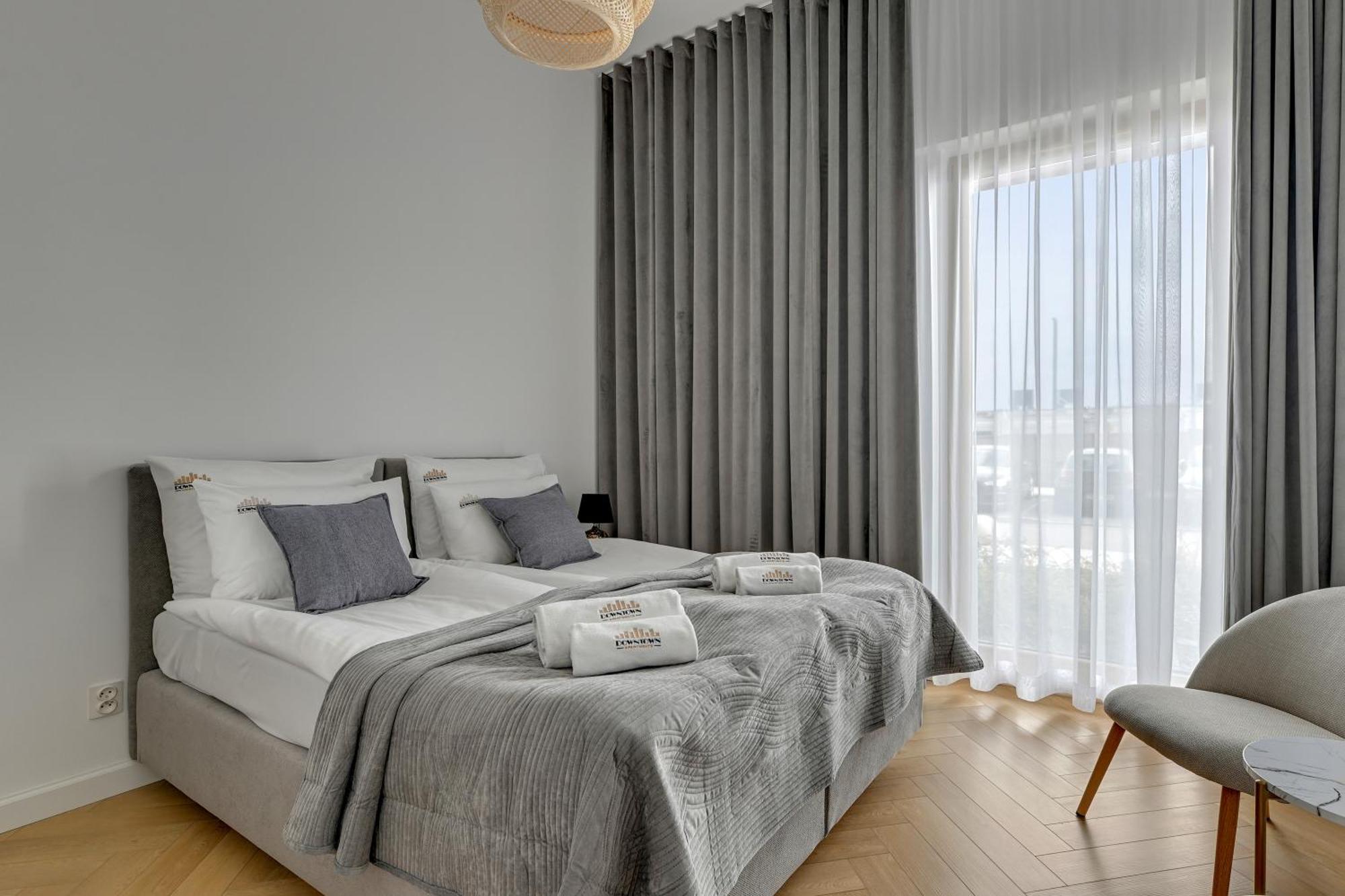 Nadmotlawie Estate Gym, Sauna & Parking By Downtown Apartments Gdansk Exterior photo